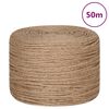 vidaXL Jutov&eacute; lano 50 m dlh&eacute; 6 mm hrub&eacute;