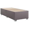 vidaXL Boxspring posteľ s matracom sivá 90x190 cm umelá koža