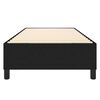 vidaXL Posteľný rám s boxspringom čierny 100x200 cm látka