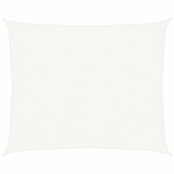 vidaXL Tieniaca plachta 160 g/m&sup2;, biela 2,5x3 m, HDPE