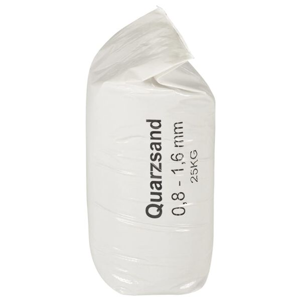 vidaXL Filtračný piesok 25 kg 0,8-1,6 mm