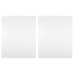 vidaXL Zrkadlov&eacute; f&oacute;lie 2 ks samolepiace 45x100 cm PET