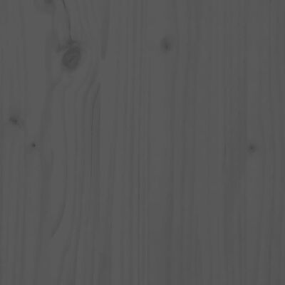 vidaXL Kompostér sivý 82,5x82,5x99,5 cm masívne borovicové drevo