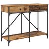 vidaXL Konzolov&yacute; st&ocirc;l Star&eacute; drevo 100 x 39 x 78,5 cm Kompozitn&eacute; drevo