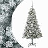 vidaXL Umel&yacute; vianočn&yacute; stromček s guľami 120 cm 150 LED Tepl&aacute; biela