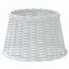 vidaXL Tienidlo na lampu biele &Oslash;45x28 cm pr&uacute;ten&eacute;