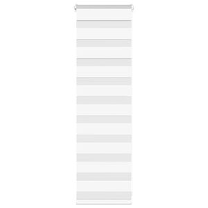 vidaXL Zebra roleta biela 40x100 cm &scaron;&iacute;rka l&aacute;tky 35,9 cm polyester