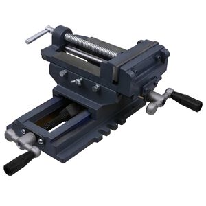 vidaXL Ručne ovl&aacute;dan&yacute; posuvn&yacute; zver&aacute;k na vŕtanie 127 mm