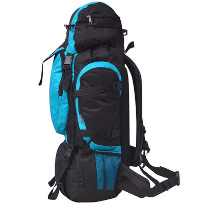 vidaXL Turistický batoh XXL 75 l, čierno modrý