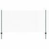 vidaXL Hexagon&aacute;lny plot s stĺpom 100 x 1,2 m PVC potiahnut&aacute; oceľ