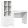 vidaXL St&ocirc;l Biela 135,5 x 50 x 127 cm 2 ks