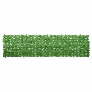 vidaXL Balk&oacute;nov&aacute; mark&iacute;za so zelen&yacute;mi listami 300x75 cm