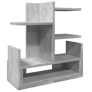 vidaXL Organiz&eacute;r na st&ocirc;l, bet&oacute;novo siv&yacute; 49x20x52,5cm, kompozitn&eacute; drevo