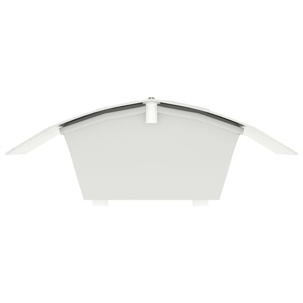 2 nástenné svietidlá, 60 W, nehrdzavejúca oceľ, vodeodolné