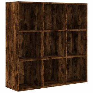 vidaXL Knižnica dymov&yacute; dub 98x29x97,5 cm