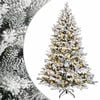 vidaXL Umel&yacute; Skl&aacute;pac&iacute; Vianočn&yacute; Stromček 120 cm 150 LED Tepl&aacute; biela