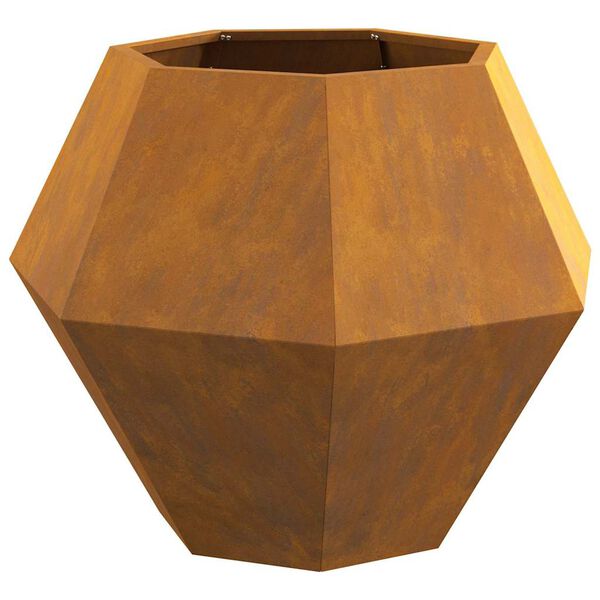 vidaXL Hrantík Hrdzavý 75 x 75 x 60 cm