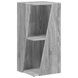 vidaXL Bočn&aacute; polica 33 x 32 x 70,5 cm Kompozitn&eacute; drevo Siv&yacute; Sonoma