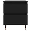 vidaXL Nočn&eacute; stol&iacute;ky 2 ks čierne 40x35x50 cm kompozitn&eacute; drevo