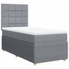 vidaXL Posteľn&yacute; r&aacute;m boxsping s matracom bledosiv&yacute; 80x200 cm l&aacute;tka