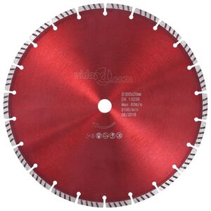 vidaXL Diamantov&yacute; rezac&iacute; kot&uacute;č s turbom oceľov&yacute; 300 mm