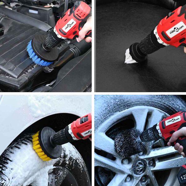 vidaXL S&uacute;prava m&auml;kk&yacute;ch a tvrd&yacute;ch čistiacich &scaron;tetcov 12 ks Viacfarebn&yacute;