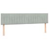 vidaXL Posteľn&yacute; r&aacute;m boxsping s matracom bledosiv&yacute; 180x210 cm zamat