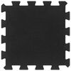 vidaXL Gumové podlahové dlaždice 16 ks čierne 16 mm 30x30 cm