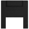 vidaXL Zadné čelo Čierny dub 100 x 15 x 103,5 cm Kompozitné drevo