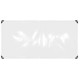 vidaXL Priehľadn&aacute; plachta s okami 1x2 m PVC