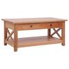 vidaXL Konferenčn&yacute; stol&iacute;k 100x55x46 cm mas&iacute;vne mahag&oacute;nov&eacute; drevo