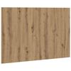 vidaXL Čelo postele dub artisan 120x1,5x80 cm spracovan&eacute; drevo