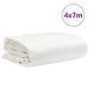 vidaXL Celta, biela 4x7 m 650 g/m²