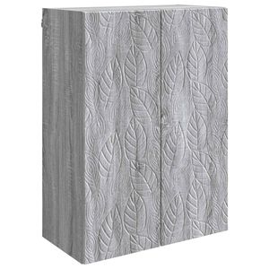vidaXL N&aacute;stenn&aacute; skrinka Siv&yacute; Sonoma 66 x 34,5 x 90 cm Kompozitn&eacute; drevo