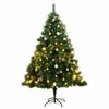 vidaXL Umel&yacute; v&yacute;klopn&yacute; vianočn&yacute; stromček 300 LED a sada g&uacute;ľ 180 cm