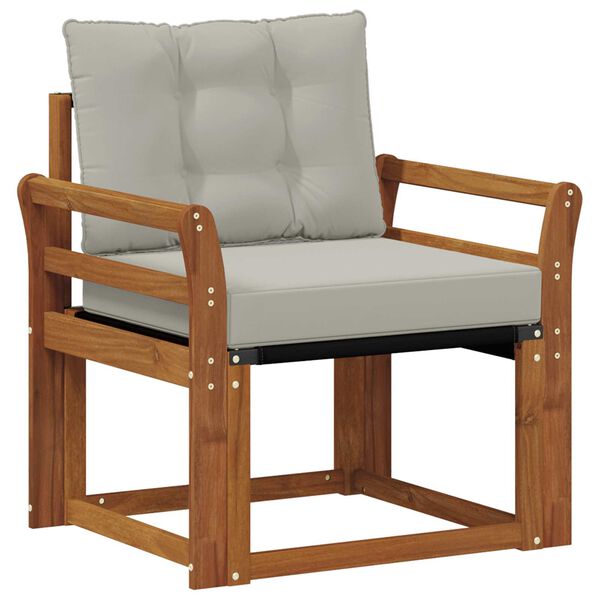 vidaXL Z&aacute;hradn&aacute; s&uacute;prava gaučov Mas&iacute;vne ak&aacute;ciov&eacute; drevo a textil&eacute;n