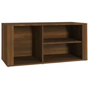 vidaXL Botn&iacute;k hned&yacute; dub 100x35x45 cm spracovan&eacute; drevo