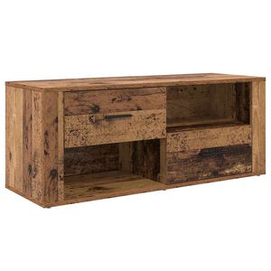vidaXL TV skrinka 100 x 35 x 40 cm Star&eacute; drevo Kompozitn&eacute; drevo