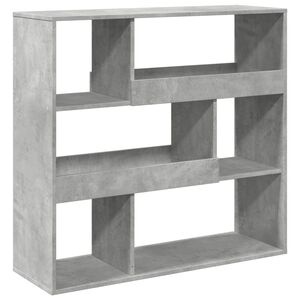 vidaXL Deliaca stena bet&oacute;nov&aacute; siv&aacute; 100x33x94,5 cm kompozitn&eacute; drevo