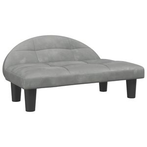 vidaXL Pelech pre psa bledosiv&yacute; 70x52x30 cm zamat