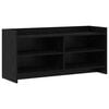 vidaXL TV skrinka 100 x 33 x 47 cm Čierny dub Kompozitn&eacute; drevo