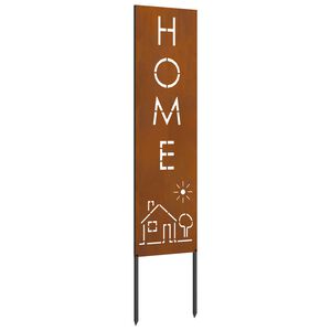 vidaXL Z&aacute;hradn&aacute; clona na s&uacute;kromie Rezac&iacute; Hrdzav&yacute; 32 x 140 cm