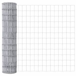 vidaXL Euro plot Strieborná 1.2 x 10 m