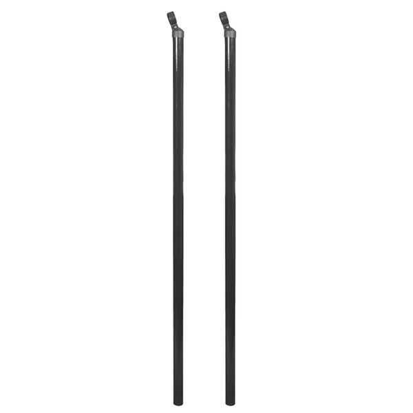 vidaXL Drôtené pletivo s kotviacimi hrotmi 0,8x25 m, sivé