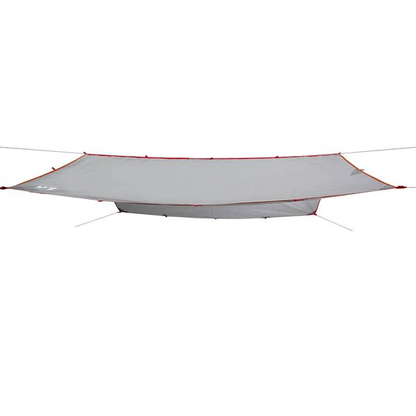 vidaXL Kempingová plachta sivo-oranžová 500x294 cm vodotesná