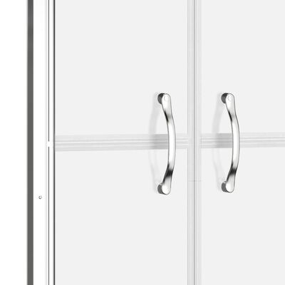 vidaXL Sprchové dvere, matné, ESG 81x190 cm