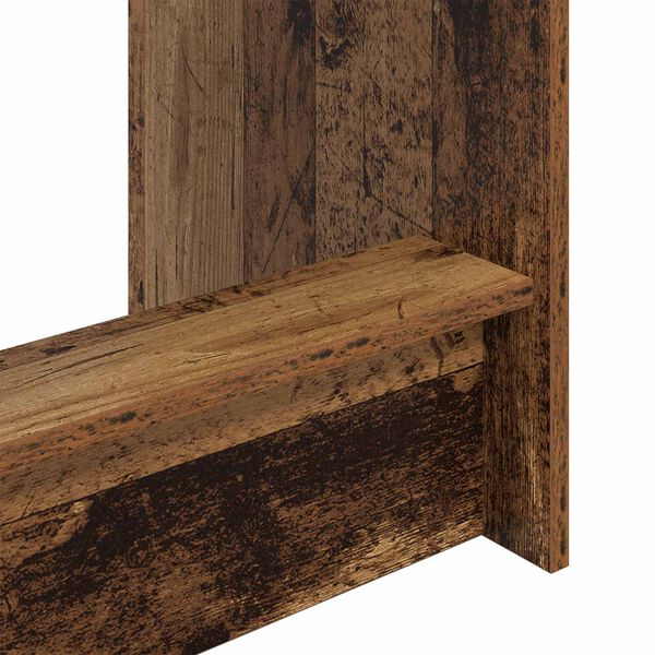 vidaXL Postelov&yacute; st&ocirc;l Star&eacute; drevo 100 x 45 x 75 cm Kompozitn&eacute; drevo