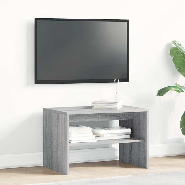 vidaXL TV skrinka Grey Sonoma 60x40x40 cm Engineered Wood