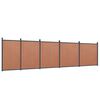 vidaXL Plotov&yacute; panel hned&yacute; 872x186 cm WPC