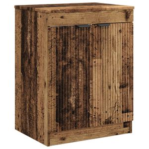 vidaXL K&uacute;peľňov&aacute; skriňa Star&eacute; drevo 54 x 41 x 70 cm Kompozitn&eacute; drevo